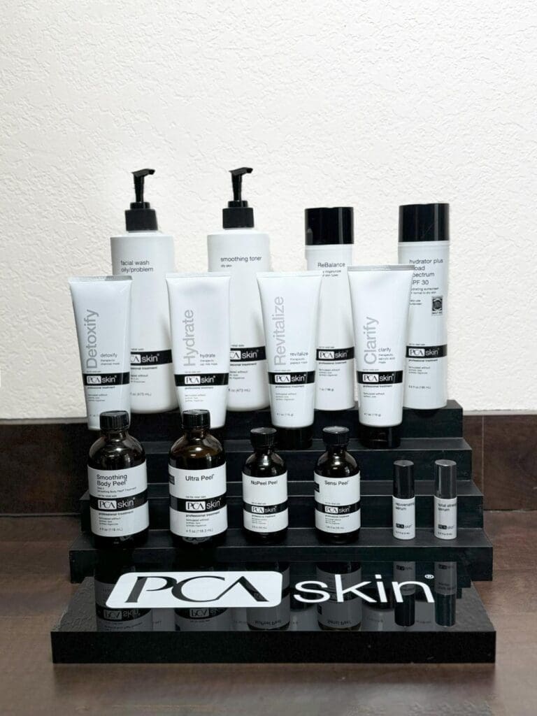 Product Showcase Of PCA Skin Black And White Multi Step Chemical Peel Treatments